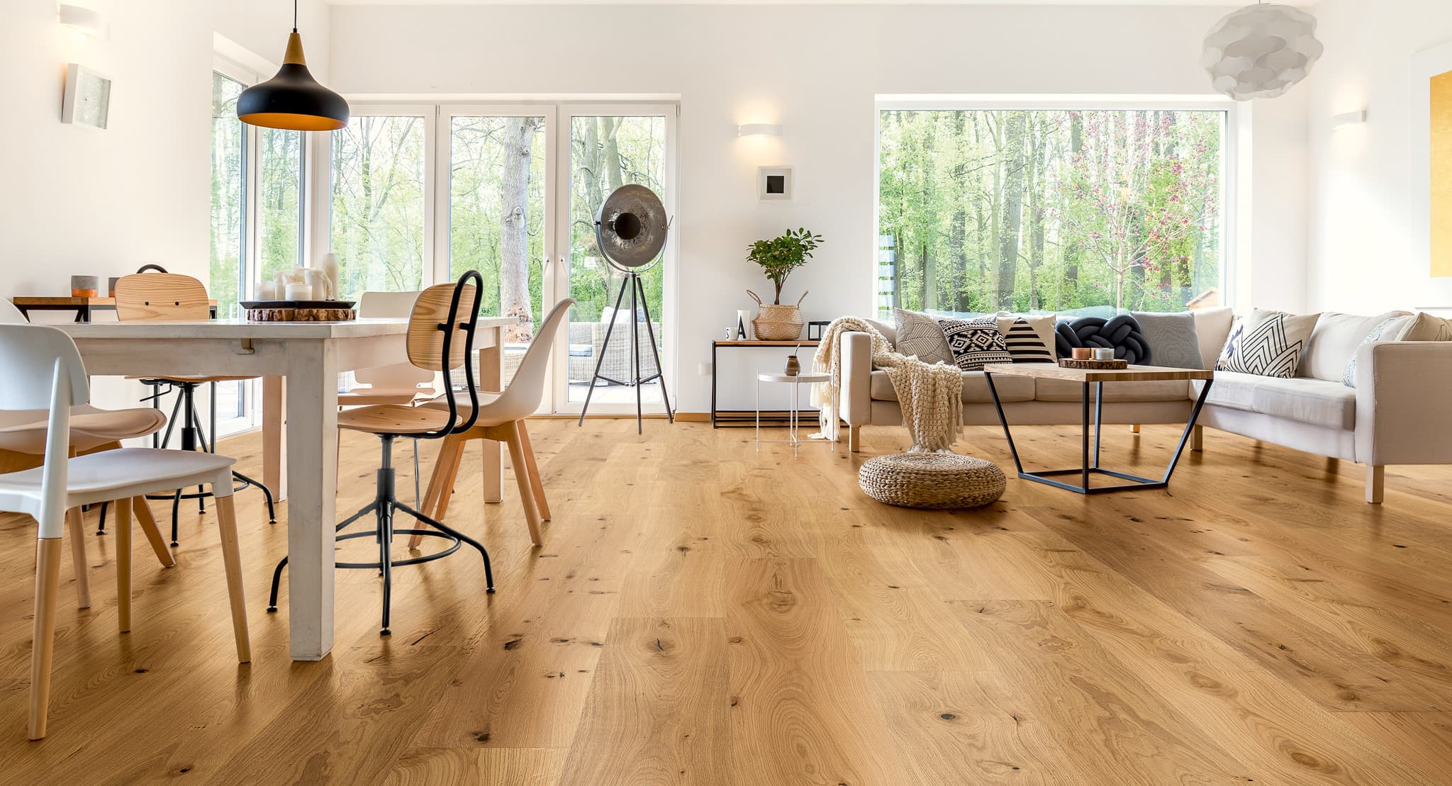 Parkettfläche – Beispiel