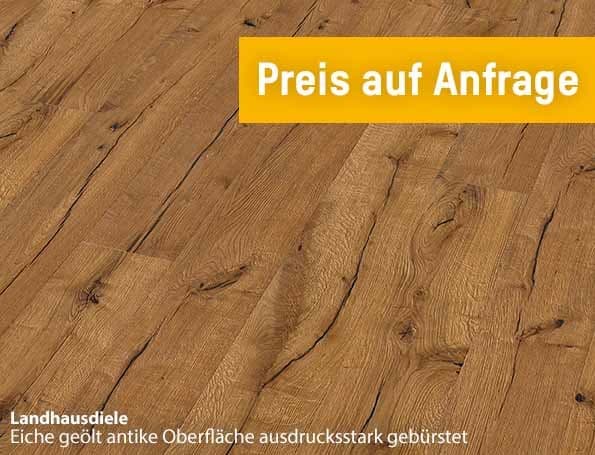 Eiche geölt antik ausdrucksstark gebürstet